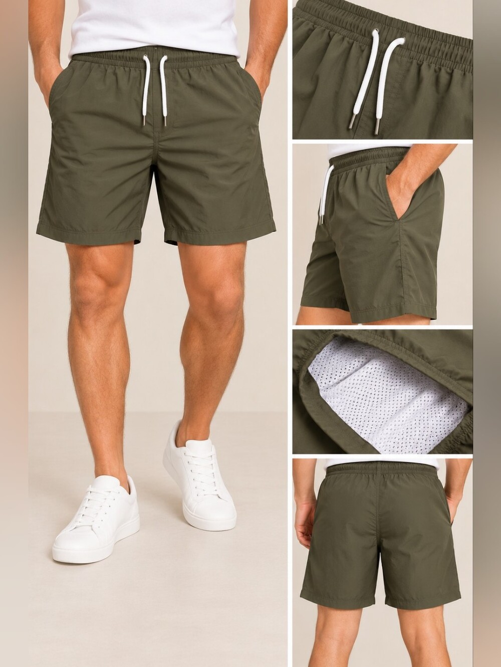 5/$50 Tint GREEN Athletic Shorts